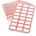 thumbnail image 1 of Self-Adhesive Label Stickers for Office Supply Laboratory Label Product Classification Stationery Stickers Price Tag Post Writable Blank Sticker 3.9x2.5cm-Red, 1 of 4