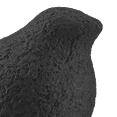 thumbnail image 3 of Bouclair Black Small decorative ceramic bird, 3 of 4