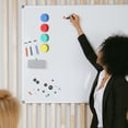 thumbnail image 3 of Magnetic Dry Erase Eraser Round Whiteboard Eraser, Soft Sponge Cleaning Pad with Magnet, 1 Pack Yellow Board Eraser for White Boards Glass Boards Office Supplies Classroom Supplies, 3 of 6