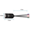 thumbnail image 3 of Ypbpr To Hdmi Converter Adapter, Component To Hdmi, 5Rca Rgb Ypbpr To Hdmi Converter Supports 1080P Video Audio Converter Adapter For Dvd Psp Xbox 360 Ps2 Nintendo To Hdtv Monitor Or Projector, 3 of 7