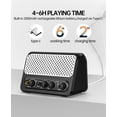 thumbnail image 3 of Amplificador de guitarra eléctrico portátil LEKATO de 10 W con reverberación y Bluetooth, 3 of 8