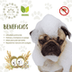 thumbnail image 3 of Jabón Orgánico Repelente Avena Piel Sensible Mascotas Pug, 3 of 6