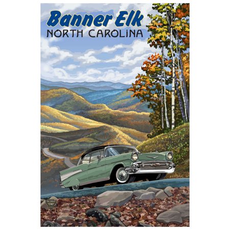 Banner Elk North Carolina Chevy Giclee Art Print Poster By Paul A