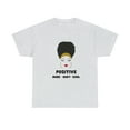 thumbnail image 2 of Unisex Heavy Cotton Tee - Positive Mind Body & Soul Graphic T-shirt, 2 of 3