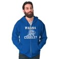 thumbnail image 5 of Wanna Cuddle Porcupine Animal Lover Zip Up Hoodie Men's Women's Brisco Brands X, 5 of 6