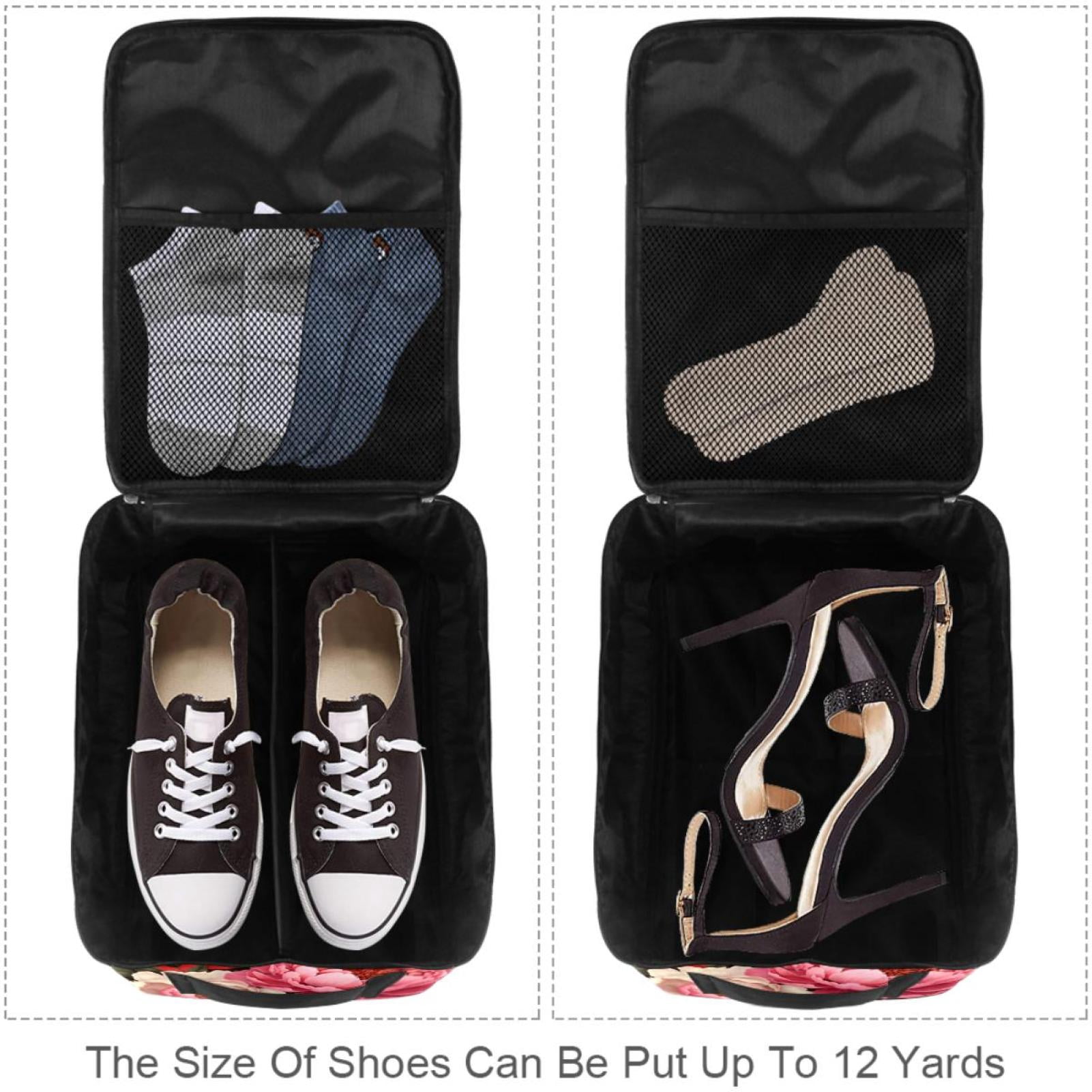 Peony Premium Polyester Shoe Organizer - Spacious Shoe Storage Box, 23x31cm/9x12in, Sturdy and Durable Construction - Ideal for Organizing and Your Shoes - Limited Stock! Order Now!