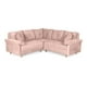 thumbnail image 2 of Sala Esquinera Makora De Velvet Palo De Rosa Modelo Elton, 2 of 8