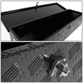 thumbnail image 4 of DNA Motoring 49"x13"x10" Aluminum Pickup Truck Bed Trailer Storage Tool Box w/Key Lock (Black), 4 of 4