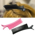 thumbnail image 2 of 1/2/3/4Pcs Hair Sectioning Grip Clips Professional Hair Stylist Clip Hair Parting Comb Clips for Salon Hair Cutting Coloring, 2 of 8