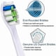 thumbnail image 3 of High Quality New Style 16-Pack Replacement Brush Heads Compatible with Philips Electric Toothbrush. 8 White & 8 Black, 3 of 4