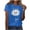 b2-Blue Blouses, variant on NSLGXD Women's T-shrits Dressy Casual Crew Neck Short Sleeve Blouses Fashion Floral Graphic Tees Lightweight Athletic Tshirts S-3XL Gray Blouses