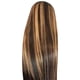 thumbnail image 2 of Ganfancp Pelucas Sintéticas Largas Rectas Castañas Rubias Mixtas para Mujer Mechas Parte Central Ofertas Del Día Sólo En Línea 1* Peluca Rubia Castaña Mixta, 2 of 6
