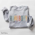 thumbnail image 5 of Homebody Sweatshirt, Introvert Graphic Crewneck, Cozy Casual Pullover, Retro Style, 5 of 6