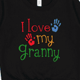 thumbnail image 3 of Inktastic I Love My Granny Toddler Sweatshirt, 3 of 4