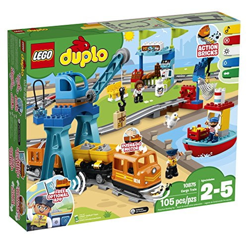 duplo battery train set