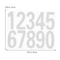 thumbnail image 3 of 4 Sets Number Digits Decal Reflective Stickers for Car Street Address Mailbox, 3 of 3