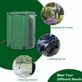 thumbnail image 6 of Ktaxon 50 Gallon Collapsible Rain Barrel with Volume Mark Green, 6 of 14