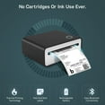 thumbnail image 4 of ZETURN Wireless Return Label Printer - Tiny Printer, Huge Returns - Small Compact Thermal Black Printer, Sticker Maker for Shipping Packages, 4 of 7