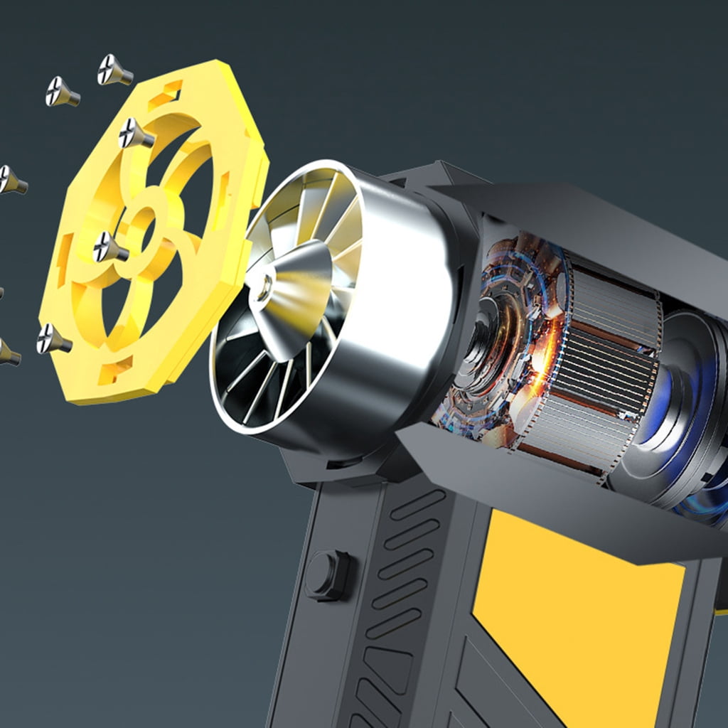 BQBQERT Electric Air Dusters 130000RPM Compressed Air Dusters，3 Gear Adjust Dry Blower Fan for Computer Keyboard