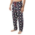 thumbnail image 5 of Fruit of the Loom Men's Holiday and Plaid Print Soft Microfleece Pajama Pant 2-Pack Bundle, 5 of 15