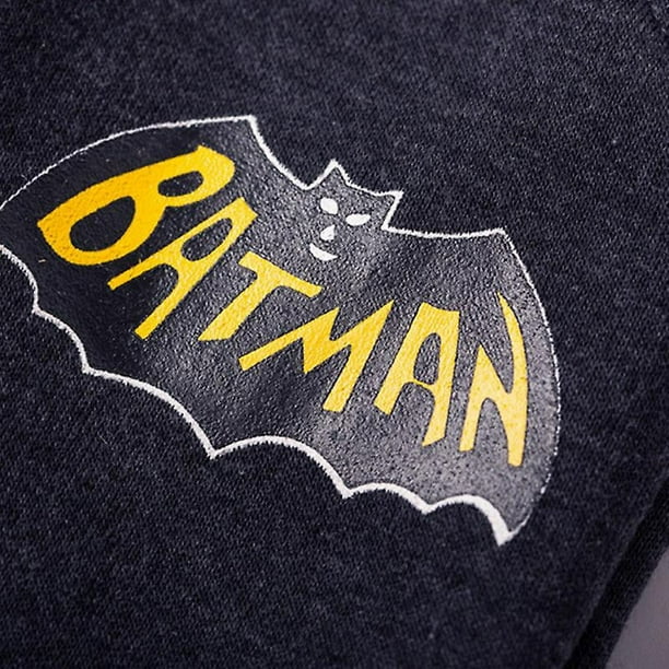 Conjunto de chandal de Batman para ninos Conjunto de pantalones con capucha de manga larga raglan deportivo Walmart en linea