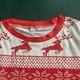thumbnail image 4 of Ropa informal para el hogar para padres e hijos, color rojo y blanco contrastante, Navidad, superventas, europea y americana, 4 of 5