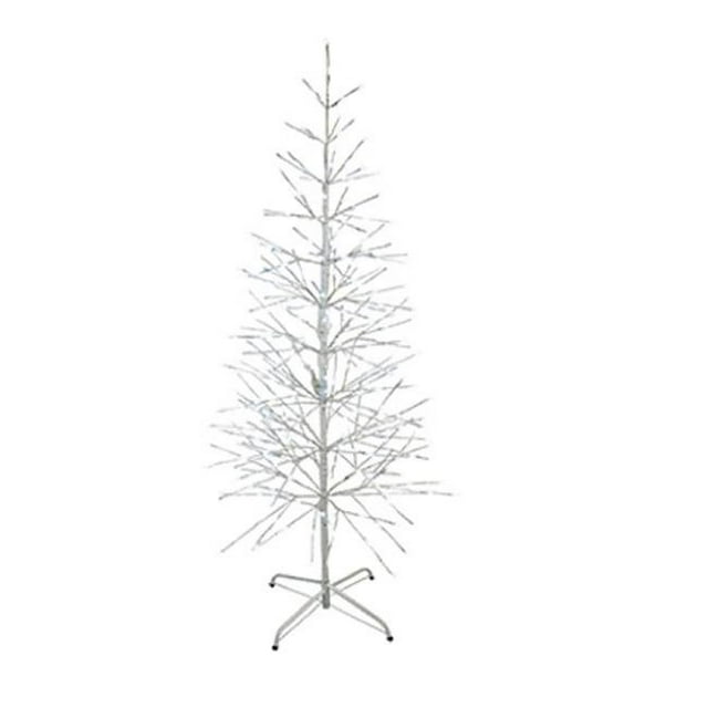 42 in. LED Lighted Birch Tree, Pure White