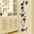 thumbnail image 5 of Black Flower Vine Pegatinas de pared Nevera Ventana Armario Decoración Mural Art Posters para dormitorio Sala de estar JAMW Sencillez, 5 of 5