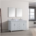 thumbnail image 4 of Avanity BRISTOL-VS61-LG-C Bristol 60" Free Standing Double Basin Vanity Set - Grey, 4 of 7