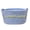 blue, variant on 1pc Personalized Name Storage Basket, Custom Name Woven Toy Organizer Bin with Handles, Customized Gift for Birthday, Bedroom Decor