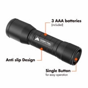Ozark Trail LED Flashlight, 750 Lumens, IPX4 Water Resistant, 6 Hour Runtime