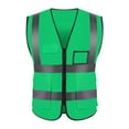 thumbnail image 6 of Vest Reflective Breathable Cloth Safety Protective Vest One Size Fits Most for Outdoor, 6 of 8