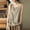 Gray, variant on Womens Tops Cotton and Linen Solid Color Crew Neck Tank Tops Leisure Loose Fit Sleeveless Standard Straps Shirts Basic Clothing
