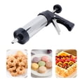 thumbnail image 5 of Cookie Press Set, Cookies Press Maker Stainless Steel Cake Pastry Decorating Nozzle Set DIY Baking Tools, 5 of 5
