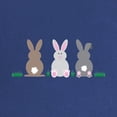 thumbnail image 2 of CafePress - Easter Bunnies Maternity T Shirt - Maternity Dark T-Shirt, 2 of 3