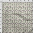 thumbnail image 4 of oneOone Georgette Viscose Light Green Fabric Tribal Craft Projects Decor Fabric Printed By The Yard 42 Inch Wide, 4 of 4