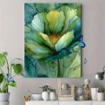 thumbnail image 4 of Botanical Bloom Abstract Canvas Print, Suitable for Living Room Bedroom Dining Room Kitchen Office Hallway Entryway, 4 of 8