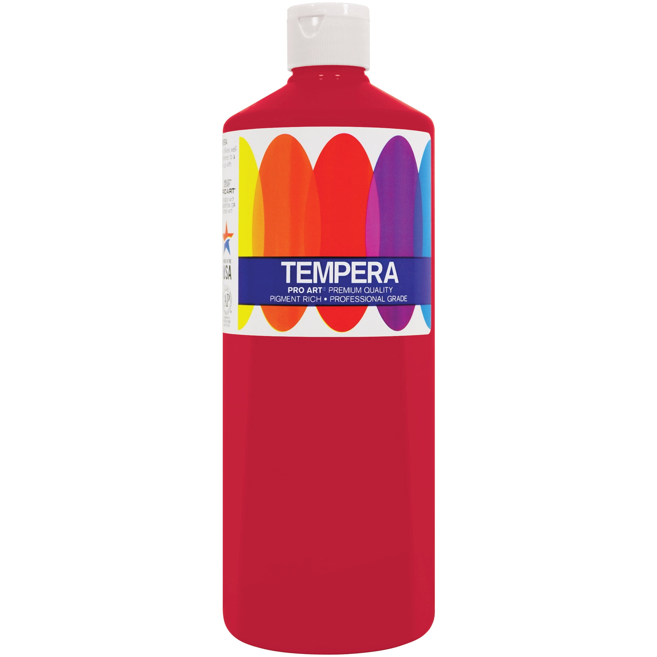 Pro Art Red 16 fl. oz. (473 ml) Liquid Tempera Paint
