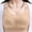 Beige, variant on Lixiuxyad Womens Sports Bras Comfortable Seamless Full Coverage Bra For Women Wireless Bras With Soft Support Regular And Plus Size