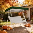 thumbnail image 4 of BotaniNest Outdoor Swing Cover Sun Shade Lightweight 210D Polyester Coating For Porch Patio Garden Swing, 4 of 4