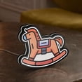 thumbnail image 3 of Rocking Horse 3D Novelty Light Box for Toddler Rooms, Classic Toy Lamp Decor and Thoughtful, Ideal for Baby Showers (Height 8 inch, 20cm), 3 of 9