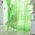 thumbnail image 2 of Ayyufe Lightweight Gauzy Valances Door Window Curtain Drape Sheer Home Wedding Decor, 2 of 8