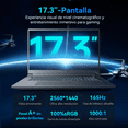 thumbnail image 4 of Laptop Gamer Thunderobot 911X17 Intel Core I7 13620HX RTX 5060 17.3'' QHD 165Hz 16GB RAM 1TB SSD Negro, 4 of 9