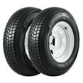 thumbnail image 1 of Yiwa 2-Pack Trailer Tires with Rims, 760 lb Capacity Tire/Wheel Assembly for Boat & Utility Trailers, 1 of 8