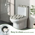 thumbnail image 4 of ZIATUBLE Dog Paw Toilet Lid Covers Tank Lid Cover Easy to Clean Toilet Seat Lid Covers for Bathroom Elongated 2 Piece Toilet Lid Cover Decor for Kids Toilet Tank Lid Cover, 4 of 7