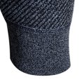 thumbnail image 6 of ShomPort Big and Talls Mens Cardigans V-Neck Ribbed Long Sleeve Button Knitted Sweaters Textured Business Casual Trendy Daily Coat, 6 of 7