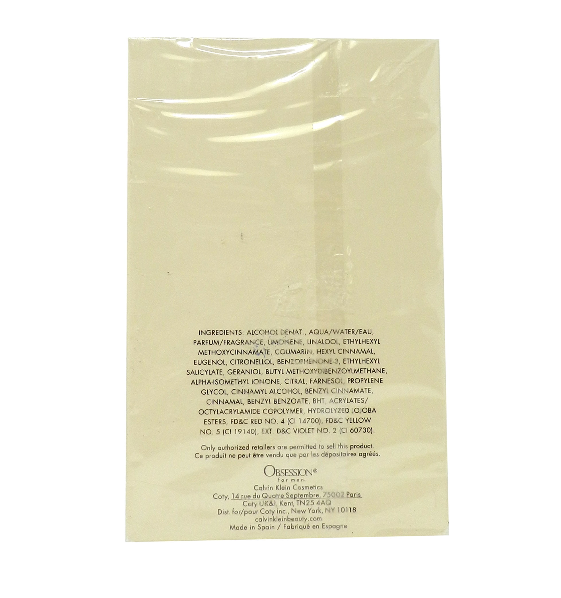 Obsession by Calvin Klein for MEN - Eau De Toilette Spray 200 ml