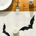 thumbnail image 5 of Smile Jack O Lantern Black Cat Ghost Bat Halloween Table Runner 13 x 72 Inch, 5 of 6