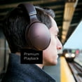 thumbnail image 6 of Panasonic Rp-hd605n-t Premium Hi-res Bluetooth Noise-canceling Over-the-ear Headphones [tan], 6 of 7
