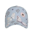 thumbnail image 2 of Fotbe Blue Butterfly Baseball Cap, Blue Butterfly Print Dad Hat,Outdoor Hat,Adjustable Sports Cap, Perfect For Activities, 2 of 9